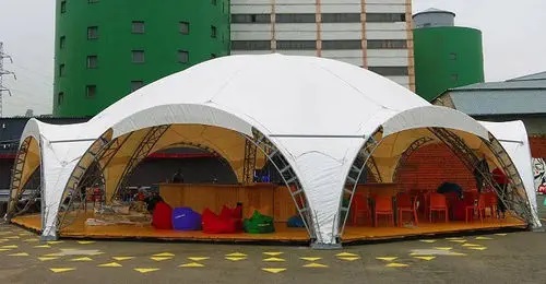 atap membrane tenda
